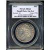 Image 1 : 1834 50C Small Date, Small Letters MS63 PCGS.