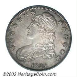 1834 50C Small Date, Small Letters MS64 PCGS.