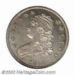 1834 50C Small Date, Small Letters MS66 Prooflike NGC.