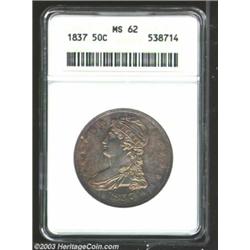 1837 50C MS62 ANACS.