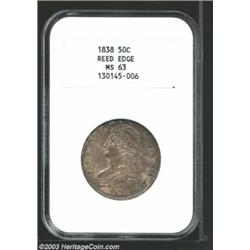 1838 50C MS63 NGC.