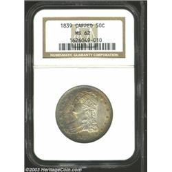 1839 50C MS62 NGC.