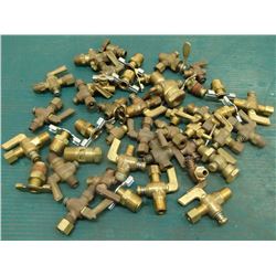 New Brass Petcocks and Valves