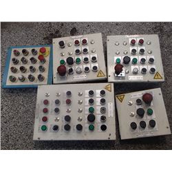 Allen Bradley Push Buttons/Switches on Panels