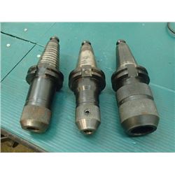 CAT40 Sandvik End Mill Holders, 1.25 , 3/4 , 1/2 