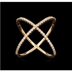 0.50ctw Diamond Ring - 14KT Rose Gold