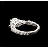Image 3 : 1.28ctw Diamond Ring - 18KT White Gold