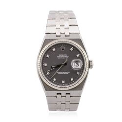 Rolex Stainless Steel OysterQuartz DateJust Men's Watch