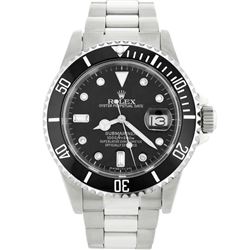 Rolex Stainless Steel Date Submariner Men's Watch