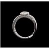 Image 3 : 0.53ctw Diamond Ring - 14KT White Gold
