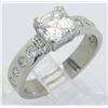 Image 3 : GIA Cert 1.66ctw Diamond Ring - Platinum