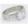 Image 6 : GIA Cert 1.66ctw Diamond Ring - Platinum