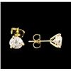 Image 2 : 1.68ctw Diamond Earrings - 14KT Yellow Gold