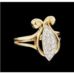 1.00ctw Diamond Ring - 14KT Yellow Gold