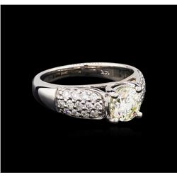 1.46ctw Diamond Ring - 14KT White Gold