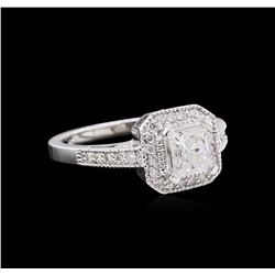 1.05ctw Diamond Unity Ring - 14KT White Gold