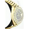 Image 3 : Rolex 18K Gold President 2.00ctw Diamond Ladies Watch