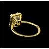 Image 3 : 14KT Yellow Gold 2.41ctw Diamond Unity Ring