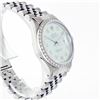 Image 3 : Rolex Stainless Steel 1.00ctw Diamond DateJust Men's Watch