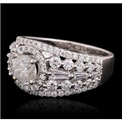 18KT White Gold 2.23ctw Diamond Ring