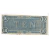 Image 2 : 1864 $10 Confederate States of America Bank Note