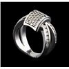 Image 4 : 1.20ctw Diamond Ring - 14KT White Gold