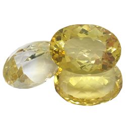 34.04ctw Oval Mixed Citrine Quartz Parcel