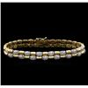 Image 1 : 1.94ctw Diamond Bracelet - 14KT Two-Tone Gold