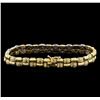 Image 2 : 1.94ctw Diamond Bracelet - 14KT Two-Tone Gold