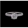 Image 1 : 2.04ctw Diamond Ring - Platinum