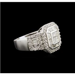 2.50ctw Diamond Ring - 10KT White Gold