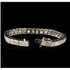 Image 3 : 14KT White Gold 26.22ctw Diamond Tennis Bracelet