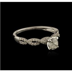 0.68ctw Diamond Ring - 14KT White Gold