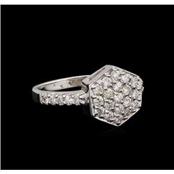 0.68ctw Diamond Ring - 14KT White Gold