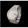 Image 2 : Rolex 18KT White Gold Super President 7.30ctw Diamond DayDate Men's Watch