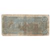 Image 2 : 1864 $20 Confederate States of America Bank Note