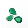 Image 1 : 3.16cts. Pear Cut Natural Emerald Parcel