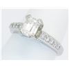 Image 2 : EGL USA Certified 1.24ctw Diamond Ring - Platinum