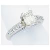 Image 3 : EGL USA Certified 1.24ctw Diamond Ring - Platinum