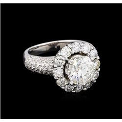 14KT White Gold 4.62ctw Diamond Ring