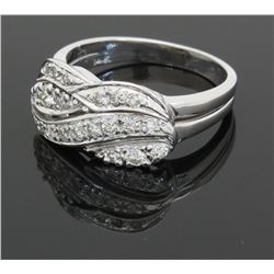 0.45ctw Diamond Ring - 14KT White Gold