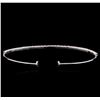 Image 2 : 0.70ctw Diamond Bangle Bracelet - 14KT White Gold