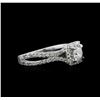 Image 1 : 1.21ctw Diamond Ring - 14KT White Gold
