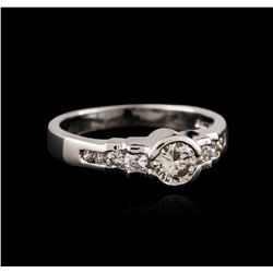 Platinum 0.35ctw Diamond Ring