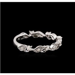 18KT White Gold 0.22ctw Diamond Ring