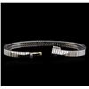 Image 3 : 3.20ctw Diamond Bracelet - 18KT White Gold