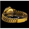 Image 2 : Rolex 18KT Yellow Gold Diamond DateJust Ladies Watch