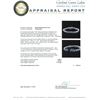 Image 4 : 14KT White Gold 9.46ctw Tanzanite and Diamond Bracelet