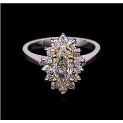 1.49ctw Diamond Ring - 14KT White Gold