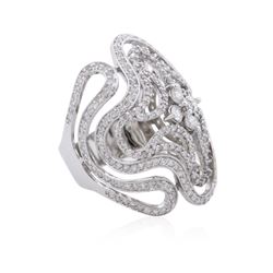 14KT White Gold 1.62ctw Diamond Ring